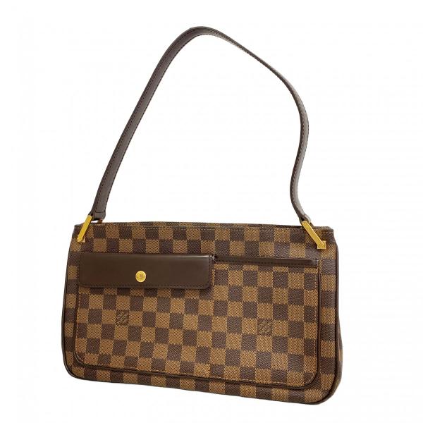 ★SALE【6db1837-k】ルイヴィトン ショルダーバッグ ダミエ オーバーニュ N51129 エベヌ【中古】レディース LOUIS VUITTON（ルイ・ヴィトン） ☆最終価格☆SALE【6db1837-k】ルイ