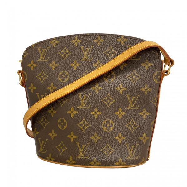【6db0892】ルイヴィトン ショルダーバッグ モノグラム ドルーオ M51290 ブラウン【中古】レディース LOUIS VUITTON（ルイ・ヴィトン） 【6db1910】ルイヴィトン ショルダー