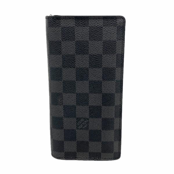 ！*様 ルイヴィトン ポルトフォイユ・ブラザ ダミエ・グラフィット 長財布 N6 LOUIS VUITTON（ルイ・ヴィトン） 【6dc2973】ルイヴィトン 長財布