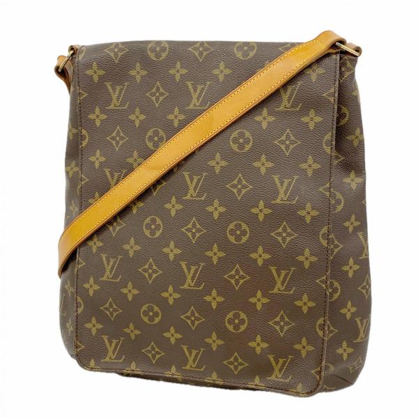 ルイ・ヴィトン LOUIS VUITTON ミュゼット ショルダーバッグ バッグ PVCコーティングキャンバス レザー モノグラム レディース ブラウン系 M51256 【中古】 ルイ・ヴィトン LOUIS VUITTON ミュゼット M51256 ブラウン モノグラム