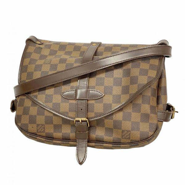 【6dd4638】ルイヴィトン ショルダーバッグ ダミエ ソミュール30 N48081 エベヌ SPO【中古】レディース LOUIS VUITTON（ルイ・ヴィトン） 【6dd4638】ルイヴィトン ショルダー