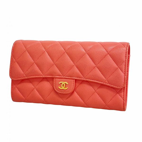 シャネル　マトラッセ長財布 大人気マトラッセ◇【CHANEL】ロング ジップ ウォレット 長財布