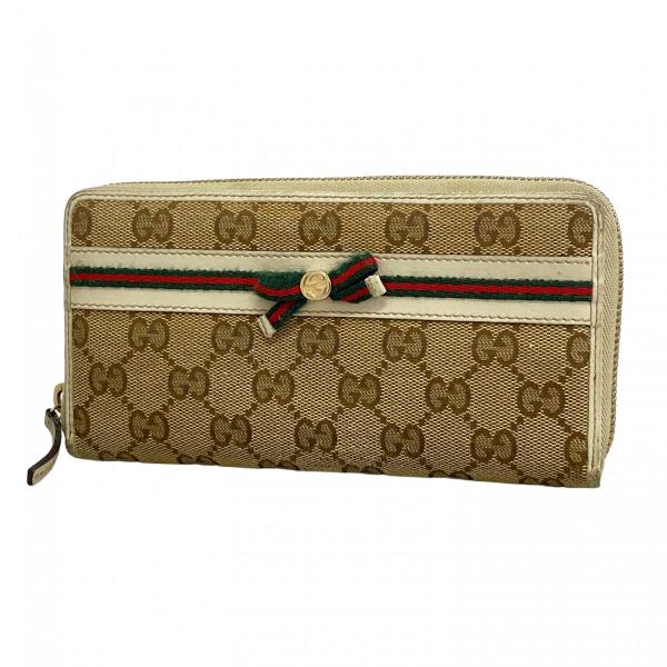 GUCCI（グッチ） ☆SALE 【6de5883】グッチ 長財布 GGキャンバス