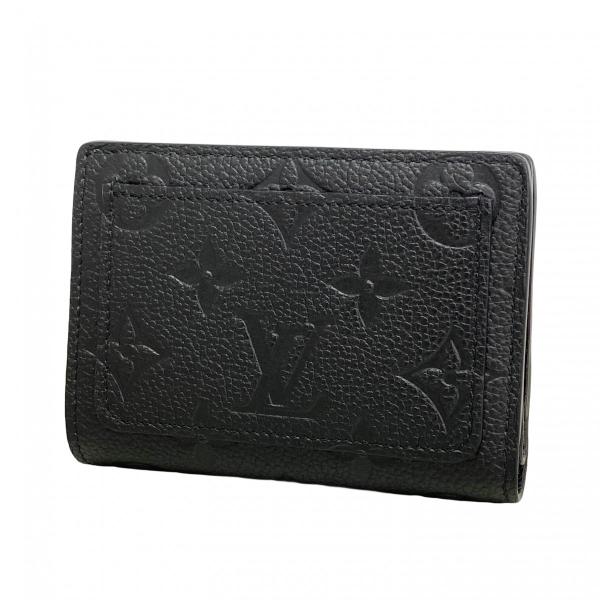【美品】 ルイヴィトン ポルトフォイユクレア ノワール M80151 LOUIS VUITTON（ルイ・ヴィトン） 【6ea0279】ルイヴィトン 財布