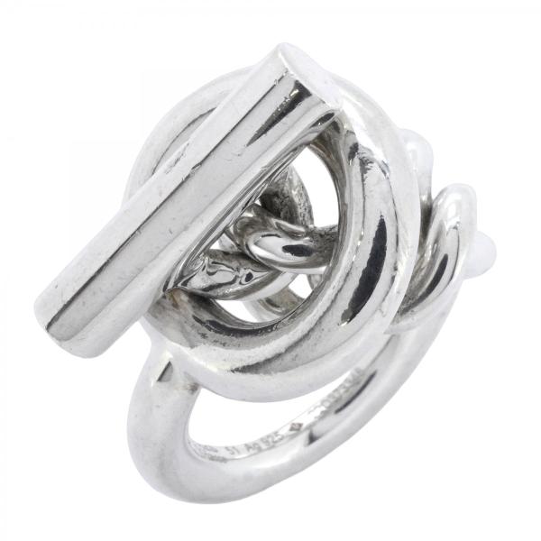 co.y.a様 正規品エルメス クロワゼット リング シルバー 51号 HERMES（エルメス） 【6jab0165】エルメス リング クロワゼット