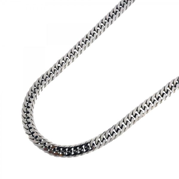 6khb0031】喜平 ネックレス Pt850 プラチナ 6面 ダブル 51.1cm 50.8g 