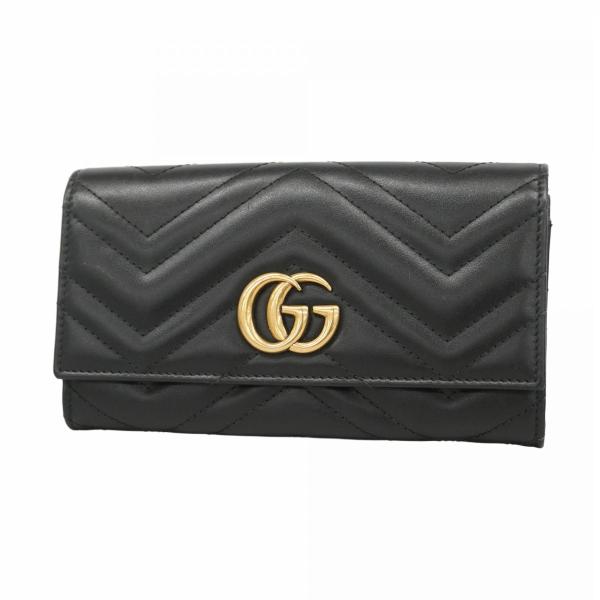 GUCCI✨長財布　Gロゴ金具　フラップ　シマ　ホワイト　メンズ　レディース GUCCI✨長財布 Gロゴ金具 フラップ シマ ホワイト メンズ レディース