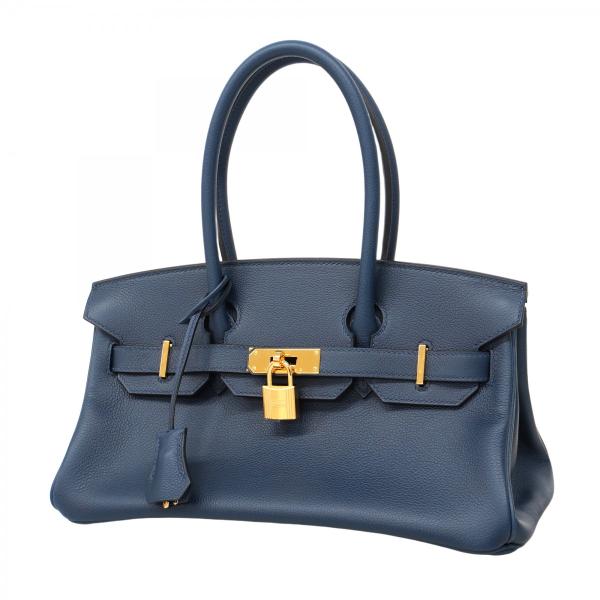 ★最終価格★SALE【5hb1706-e-g】エルメス ショルダーバッグ ショルダーバーキン29 トゴ ブルーインディゴ ゴールド金具 K刻印【中古】レディース otakaraya_p1049167