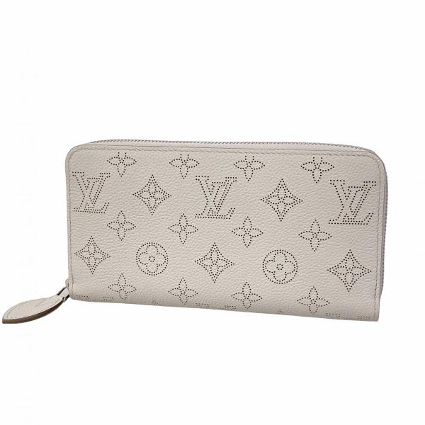 LOUIS VUITTON 【5hb0606-h】ルイヴィトン 長財布 マヒナ ジッピー  