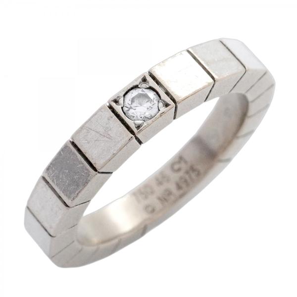 Cartier 【5jib0469】カルティエ リング ラニエール 1PD K18WG  
