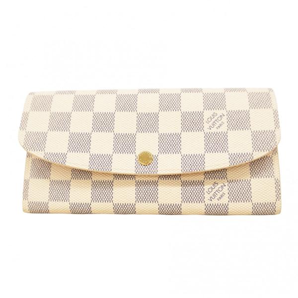 LOUIS VUITTON 【5ma0284-h】ルイヴィトン 長財布 ダミエ・アズール  