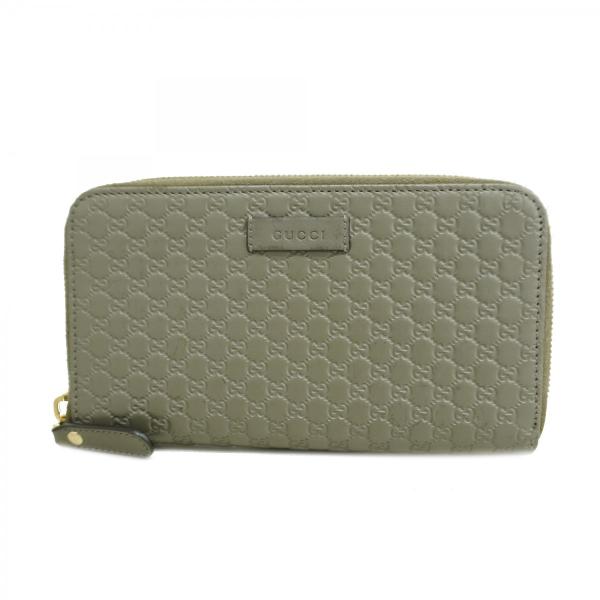 グッチ 449391 レザー マイクログッチシマ 長財布 GUCCI 美品 GUCCI 【5od4245】グッチ 長財布 マイクログッチシマ 449391 レザー