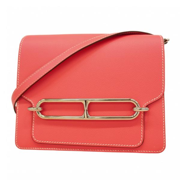 【5pb2871】エルメス ショルダーバッグ ロウリス23 エバーカラー ローズティリアン シルバー金具 C刻印【中古】レディース HERMES（エルメス） ☆最終価格☆SALE【5pb2871】エルメス ショルダー