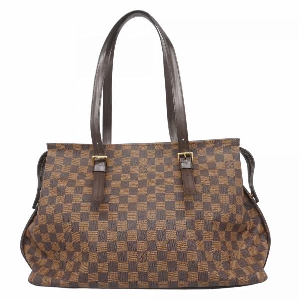 【5pa0743】ルイヴィトン トートバッグ ダミエ チェルシー N51119 エベヌ【中古】レディース LOUIS VUITTON（ルイ・ヴィトン） ☆SALE【5pc4343】ルイヴィトン