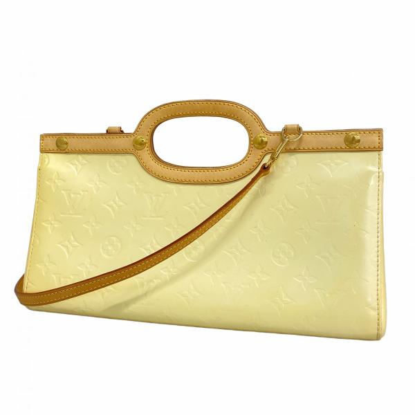 【5pb1989】ルイヴィトン ハンドバッグ ヴェルニ ロクスバリードライブ M91374  ペルル 2wayバッグ【中古】レディース LOUIS VUITTON（ルイ・ヴィトン） 【5pd5397】ルイヴィトン