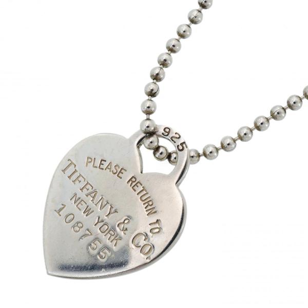 【美品】Tiffany & Co. リターントゥティファニー　シルバーネックレス TIFFANY&Co.（ティファニー） 【6jcb0466-k】ティファニー ネックレス