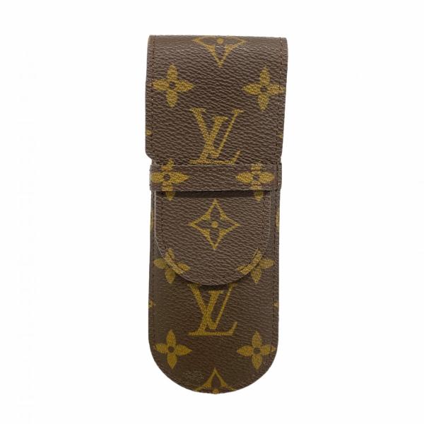 LOUIS VUITTON ルイヴィトン ペンケース エテュイ スティロ M62990 ブラウン モノグラム ユニセックス 美品【本物保証】 LOUIS VUITTON（ルイ・ヴィトン） ☆SALE 【6ea0136-k】ルイヴィトン