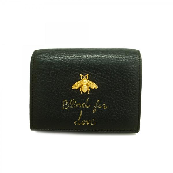 GUCCI ☆SALE【5gd4976-h】 財布 アニマリエ ビー 460185 レザー  