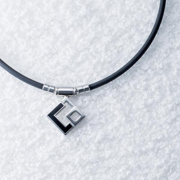 ▲ML816▲コラントッテ ネックレス トップのみ シルバー＆ブラック ColanTotte（コラントッテ） TAO ネックレス AURA【シルバー／ブラック