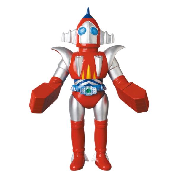 中古 東映レトロソフビ キョーダイン スカイゼル グレートパンチVer. 送料込 東映レトロソフビコレクション メディコムトイ キョーダイン