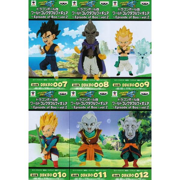 本日限定セール❢ドラゴンボール改ワーコレ エピソードオブブウ vol.2　全6種 ドラゴンボール改 ワールドコレクタブルフィギュア Episode of