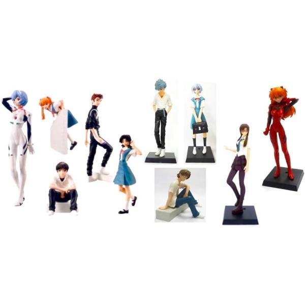ガシャポン HGIF ヱヴァンゲリヲン 新劇場版:破 EVANGELION FILE 貞本義行コレクション Vol.1＋2B (別Ver.) 全10種セット