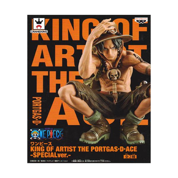 ワンピース KING OF ARTIST THE PORTGAS・D・ACE‐SPECIALver.‐　セピアカラー　ポートガス・D・エース　 スペシャルVer.