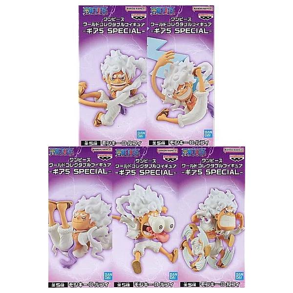 ONE PIECE - ワールドコレクタブル【4種セット】ルフィ ニカ ワーコレ ワンピース ギア5 ワンピース ワーコレ ギア5スペシャル ニカ ルフィ ワノ国鬼ヶ島