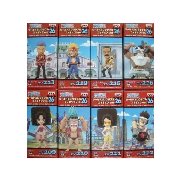 ポスター付き】ワンピース ワールドコレクタブルフィギュア Vol.26 全8