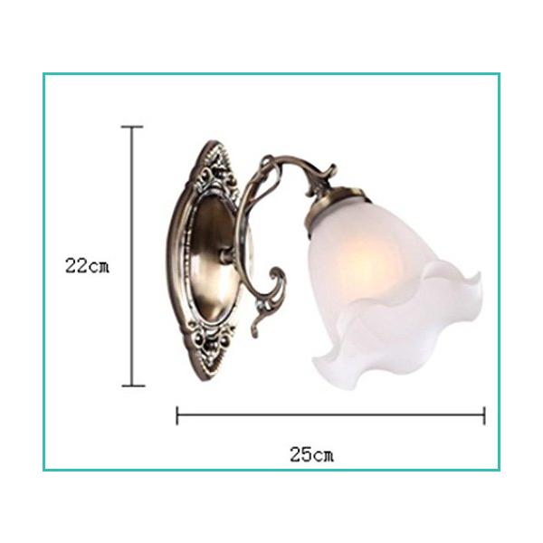 新品dgs Ironヨーロピアン壁ランプシンプルなミラーヘッドライト単一ヘッドベッドサイドランプレトロベッドル Www Primareodonto Com Br