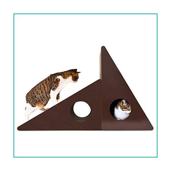 Triangle Cat Corrugated Corrugated Paper 犬用品 Board 新品aeiou Cat Scratch Bell Litter Cat B085n11bb8 おたまる物販 Grinding Toy