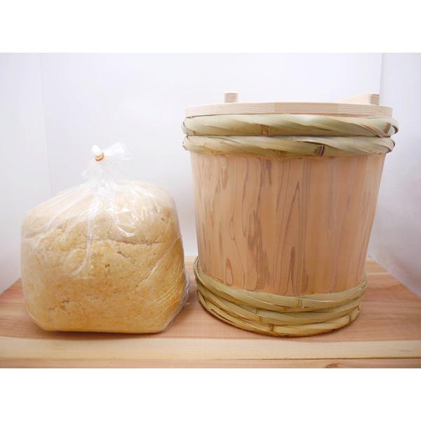 手前味噌 秋田杉 昭和本樽 板目桶 15kg No.20 : おたまやヤフー