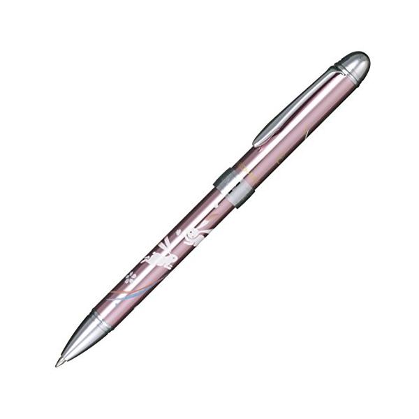 セーラー万年筆 多機能ペン 2色+シャープ 優美蒔絵 うさぎ メタルピンク 16-0332-231