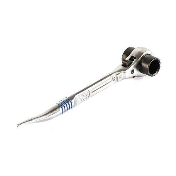 スーパー 曲がりシノ付ラチェットレンチ