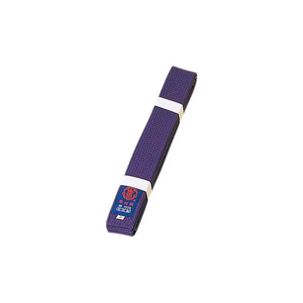 九桜 空手用 帯 空手衣用色帯 JC4P 紫(P) 4号