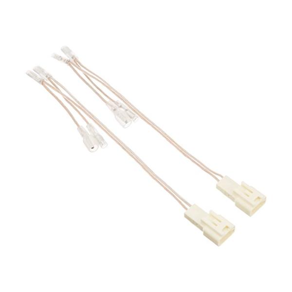 【商品概要】【内容物】スピーカー変換ハーネス・・・2個・OFC(無酸素銅)コード採用・車両側のスピーカーコネクターをそのまま活かし、純正ハーネスを加工することなく市販スピーカーを接続できる。ツィーターの接続にも便利な配線分岐加工。・トヨタ・...