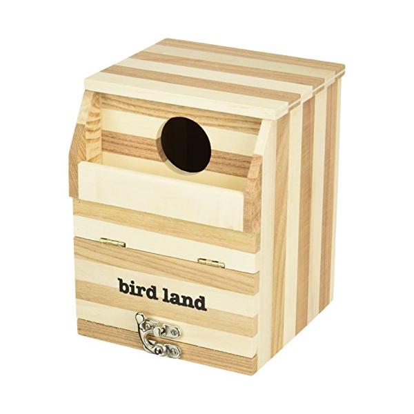 【商品概要】栄養成分：自然木100%【商品説明】説明商品紹介商品紹介 自然木100%を使用したかわいい巣箱です。ケージに取り付けるネジ付で正面扉には鍵が付いているので不意の開閉を防ぎます。 原材料・成分 自然木 使用方法 本品が落下しないよ...