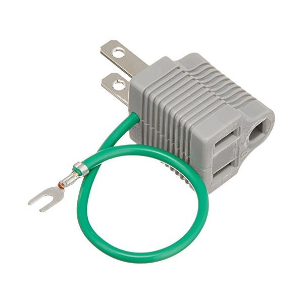 【商品概要】2P電源プラグと3P電源プラグの変換プラグ。アース付プラグを家庭用コンセント向けに変換。【商品説明】説明接続先の端子形状に合わせて自由に選べる、便利な変換/分配/接続/延長プラグラインナップ。【商品詳細】ブランド：Audio T...