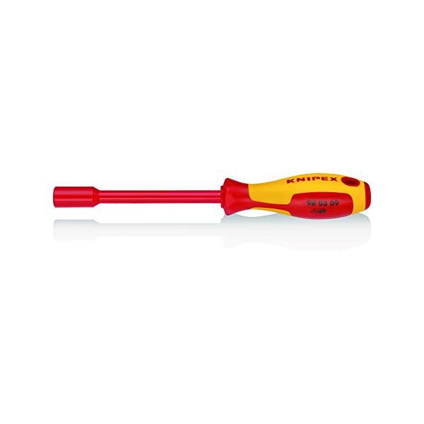 クニペックス KNIPEX 9803-09 絶縁ナットドライバー 1000V