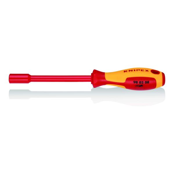 クニペックス KNIPEX 9803-08 絶縁ナットドライバー 1000V