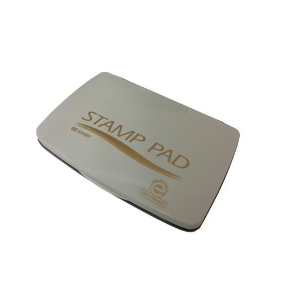 サンビー 顔料系スタンプ台 中型 SA-28 金