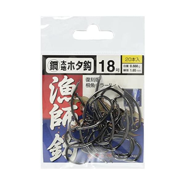 金龍 Hライン 鋼 太地ホタ鈎 NS黒 17号 徳用