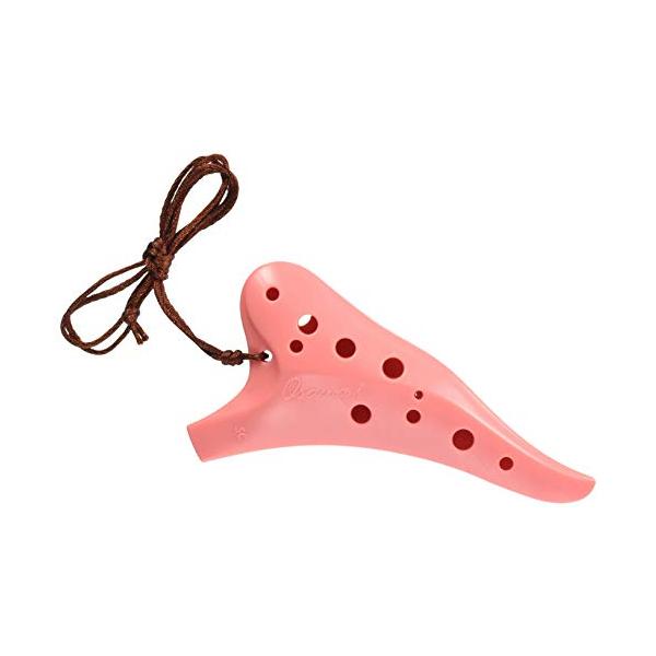 他サイト： オオサワオカリナ i シリーズ プラスチック ソプラノC調 桃色 PI-SC PKの商品画像