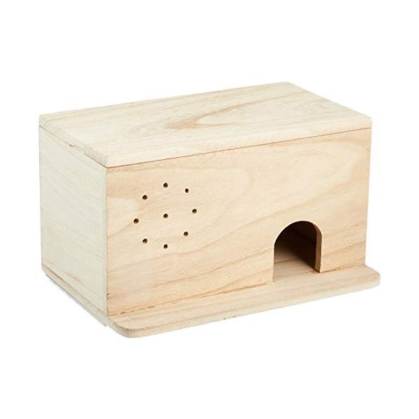 【商品概要】本体サイズ (幅X奥行X高さ) :12×21×12cm本体重量:0.245kg【商品説明】説明文鳥に最適なサイズな巣箱! 文鳥に最適なサイズの長方形型の巣箱です。上部は取り外しができるので中の様子も観察でき、お手入れも簡単! 中...