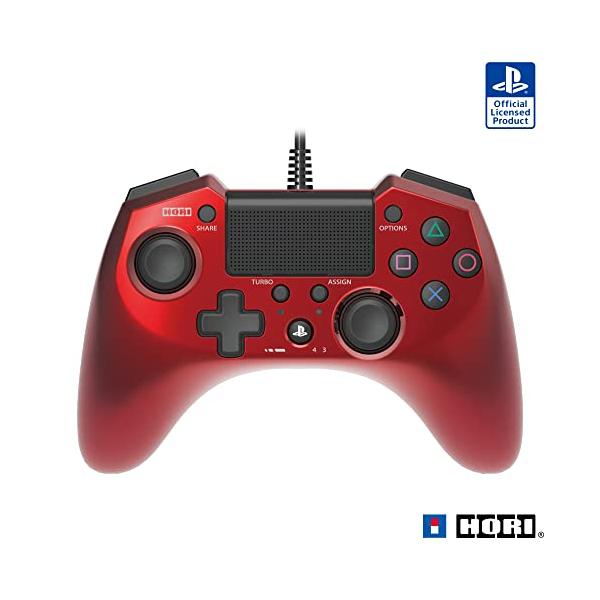 【連射機能搭載】ホリパッドFPSプラス for PS4 レッド