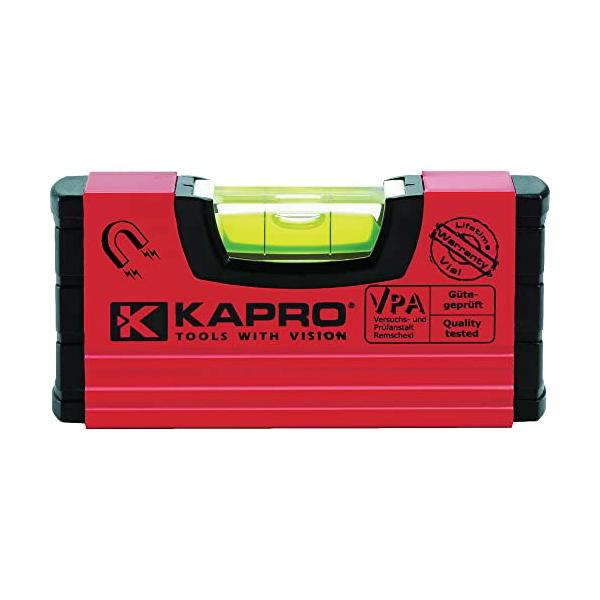 【商品概要】●長さ(mm)：100●高さ(mm)：50<br>●厚さ(mm)：20<br>●マグネット：2ヵ所<br>●色：レッド<br>●精度：精度：0.5mm/m=0.0286°<b...