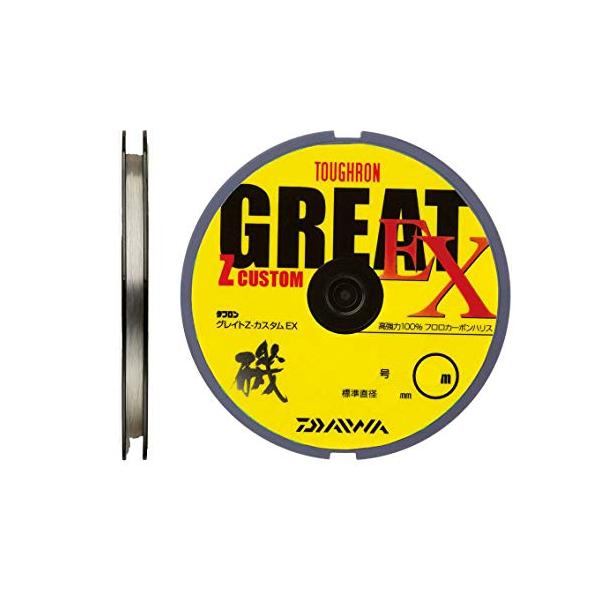 ダイワ(DAIWA) フロロライン タフロングレイトZカスタムEX 2号 70m ナチュラル