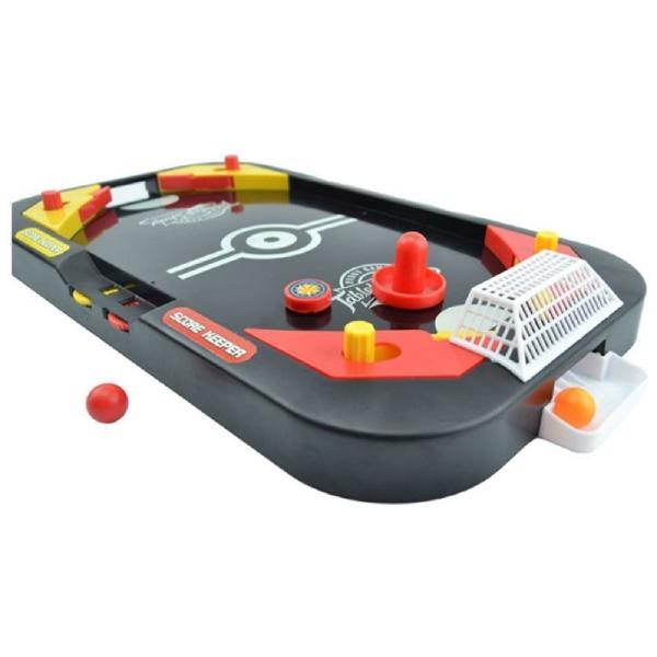 サッカー エアーホッケー 一つで２ゲーム遊べる優れものゲーム 得点版付き 親子・友達同士・彼女彼氏 和気あいあい 楽しく遊べます。