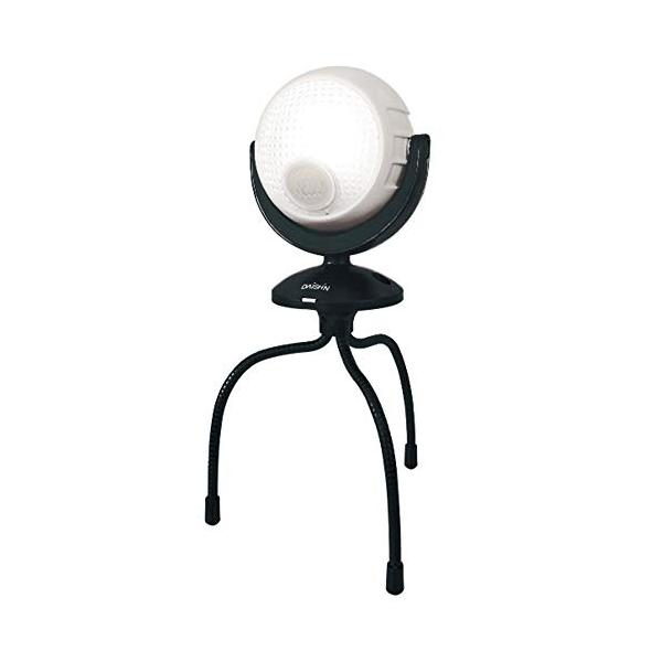 【商品概要】用途：夜間の照明や防犯対策、レジャー等に光源：LED0.5wx4個電源：単三形アルカリ乾電池x3本(別売)センサー探知方法：赤外線探知方式センサー探知距離：最大約4m、最大約110度点灯時間：約10秒固定、常時点灯点灯切替：ON...