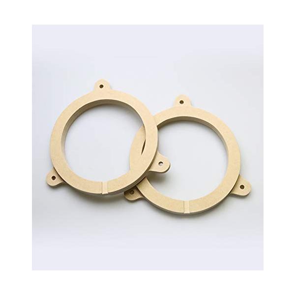 【商品概要】社外スピーカーを取り付ける際に使用するものです。 純正スピーカーから交換する場合、インナーバッフルボードは必要不可欠となります。スピーカー対応サイズ：17ｃｍ（口径140ｍｍ）厚さ：18ｍｍ素材：MDF適合車種：MAZDA DK...